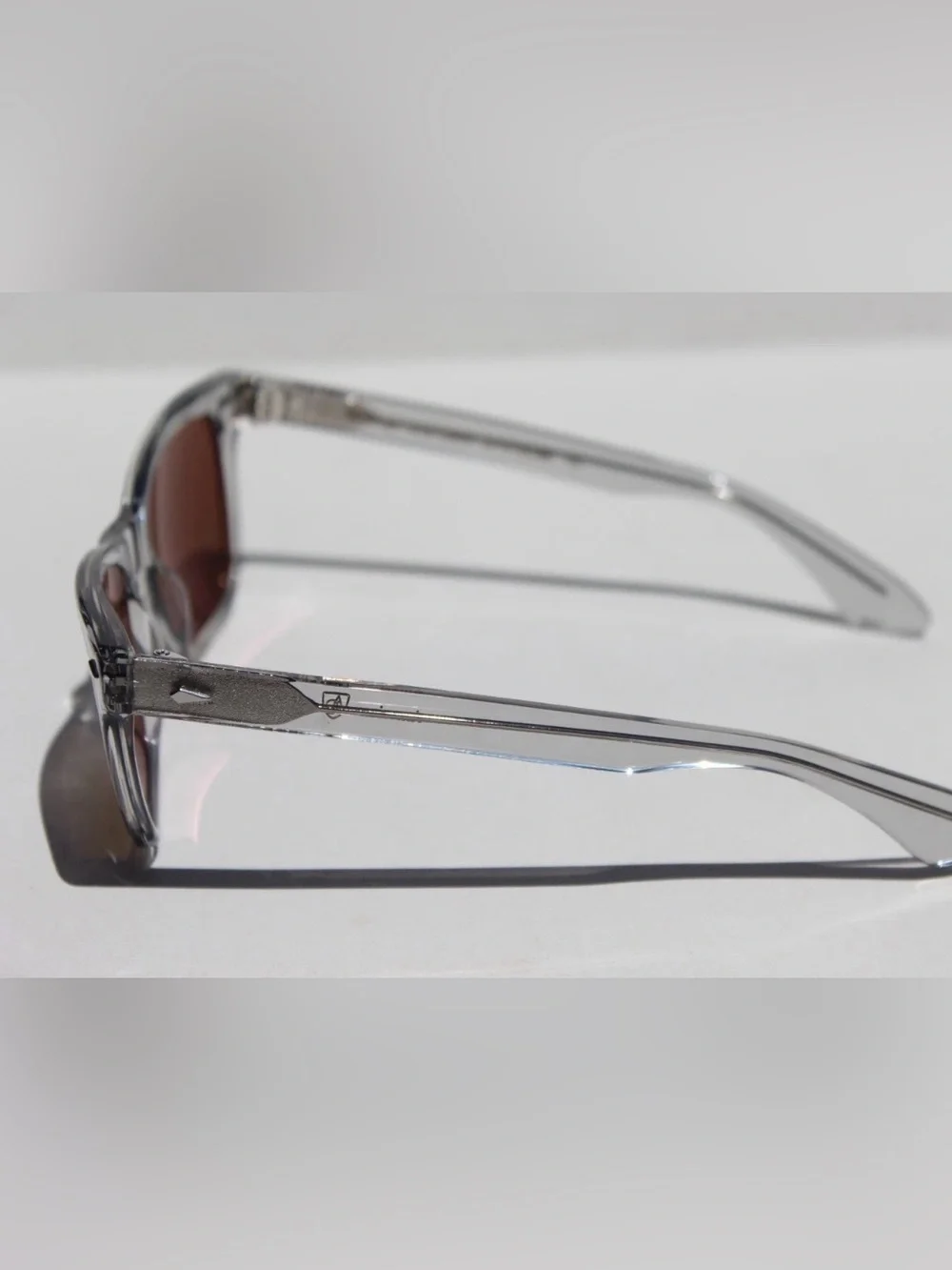 NWT American Optical “Saratoga” Gray Crystal Brown Lenses 52mm= “JFK Sunglasses”
